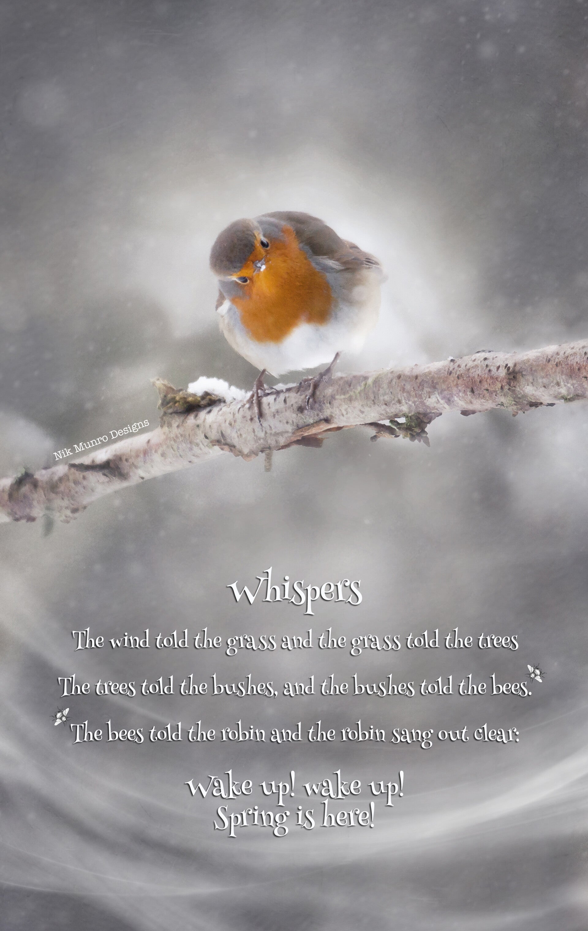 Teatowel - Whispering Robin