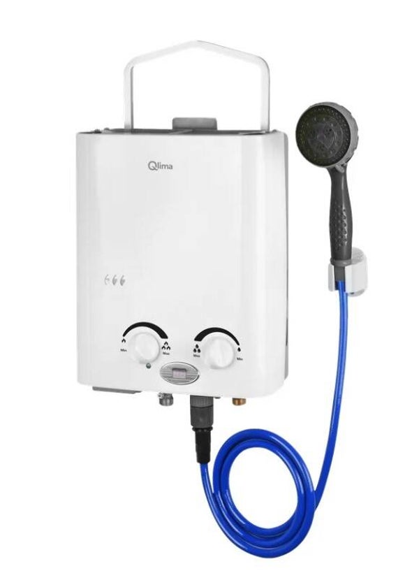 Gjennomstrømningsvarmer for gass