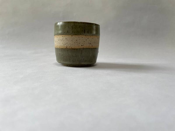 kopje streep - olijf