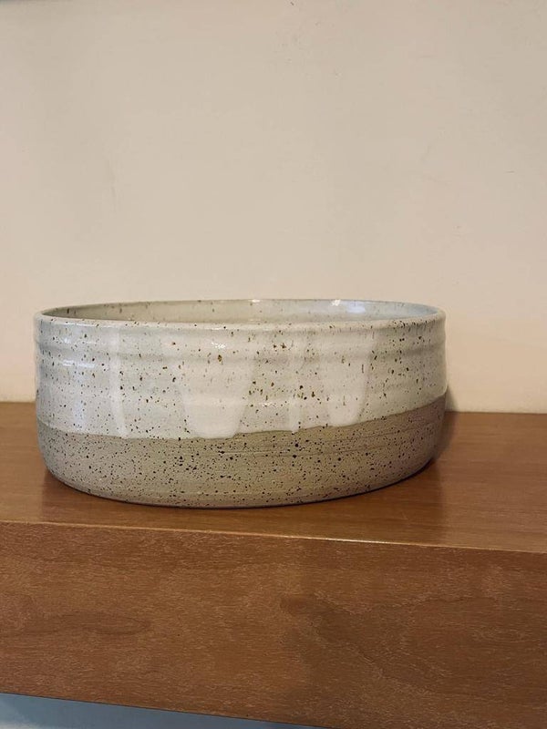 Grote kom (wit spikkel)