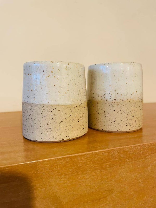 Kopje middel (wit spikkel)