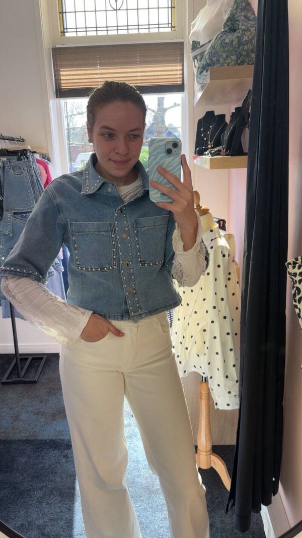 Spijkerblouse