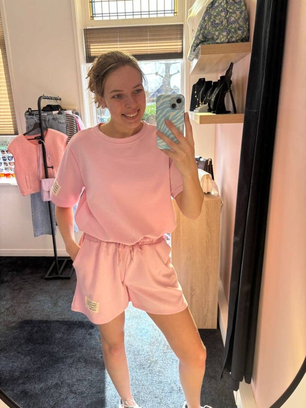 Oversized comfypak roze