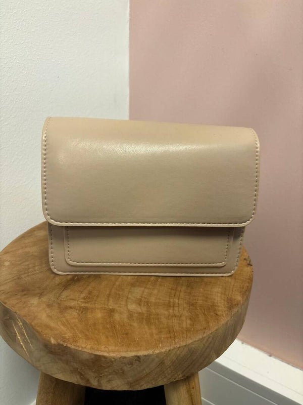 Beige tas