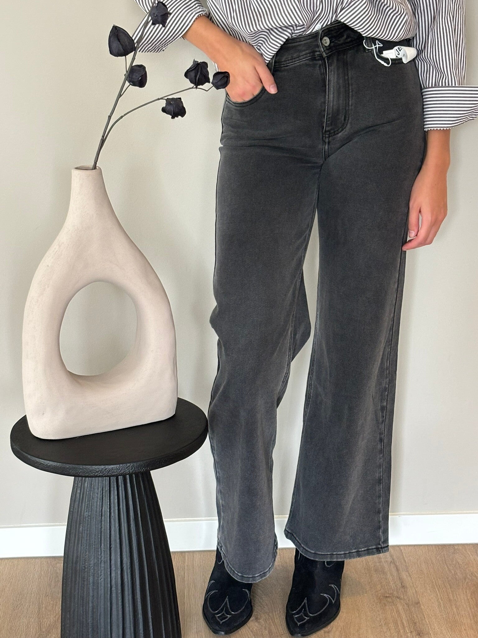 Grijze jeans