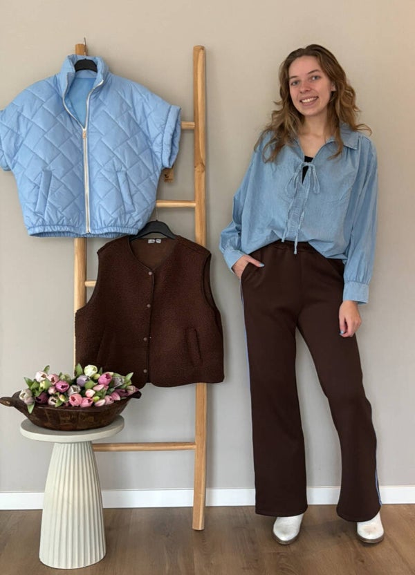 Spijkerblouse