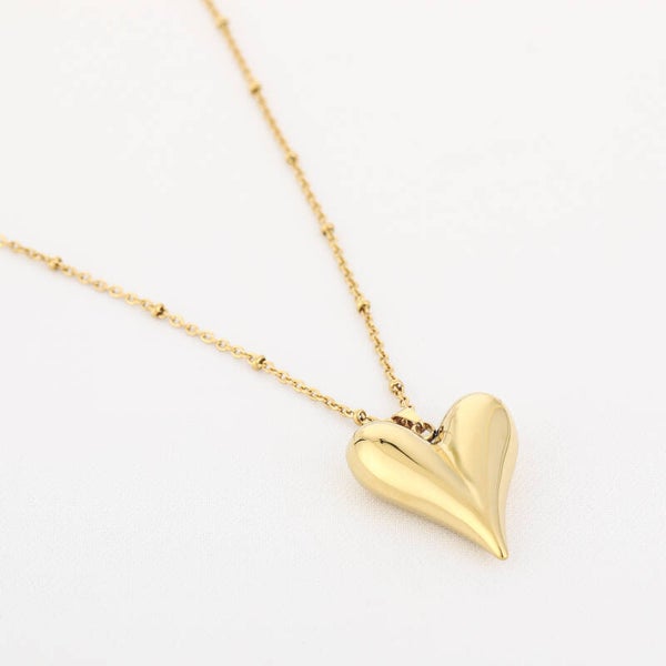 Lange hart ketting