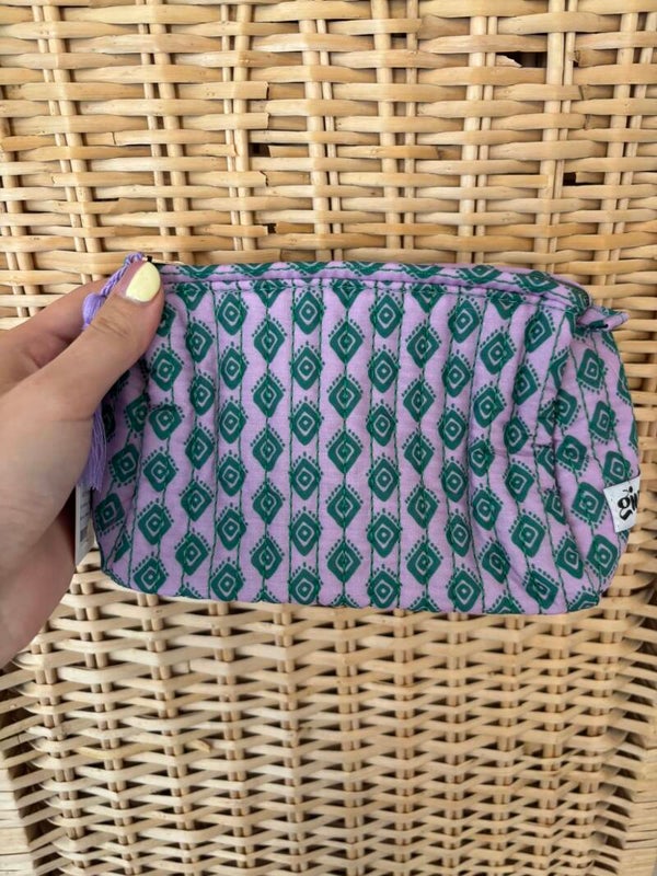 groen roze toiletas