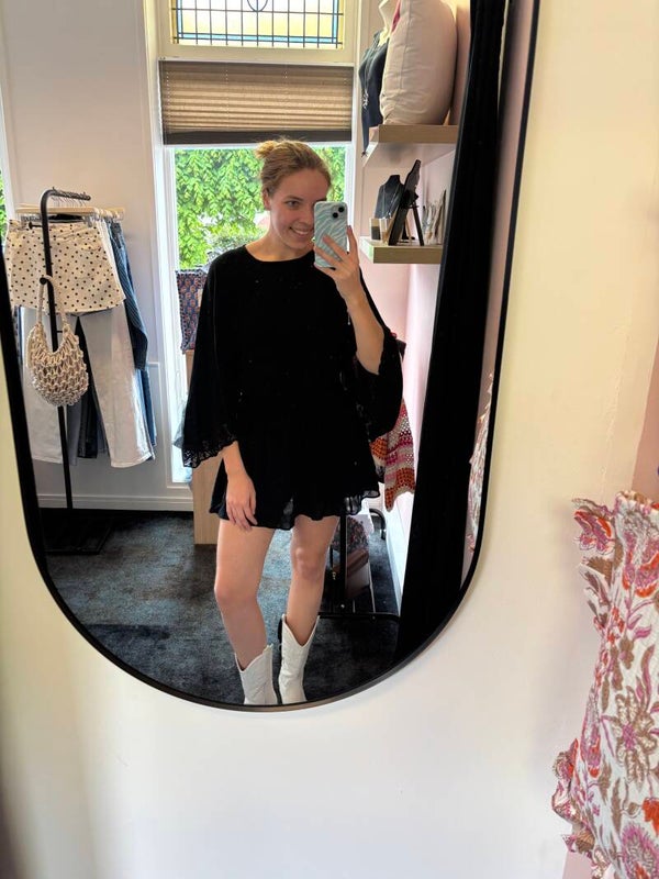 Zwart broek rokje  Marie