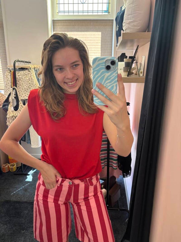 Rood/ roze Jort