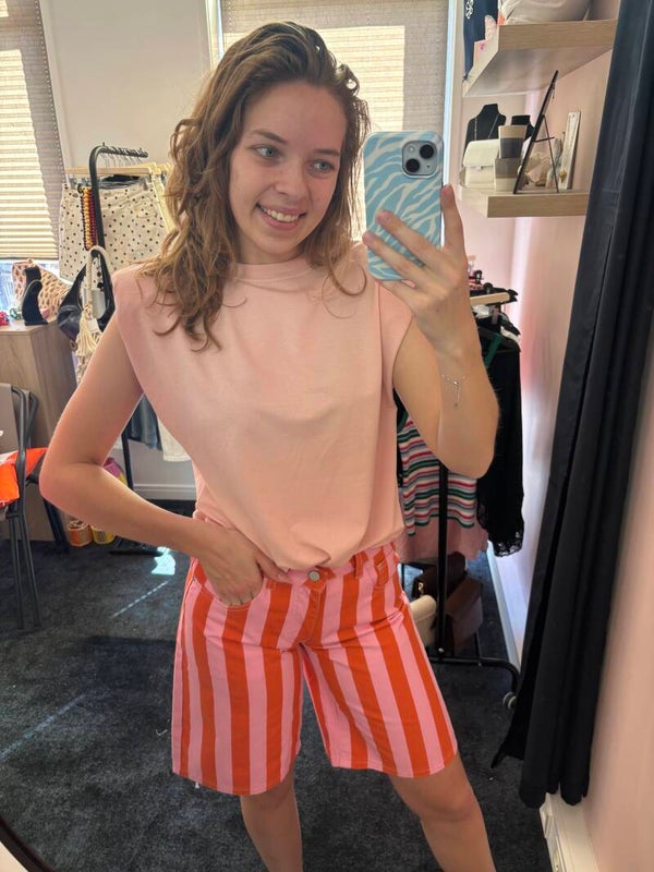Roze / oranje Jort