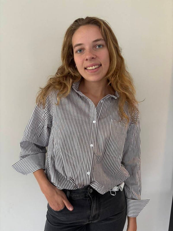 streepjes blouse