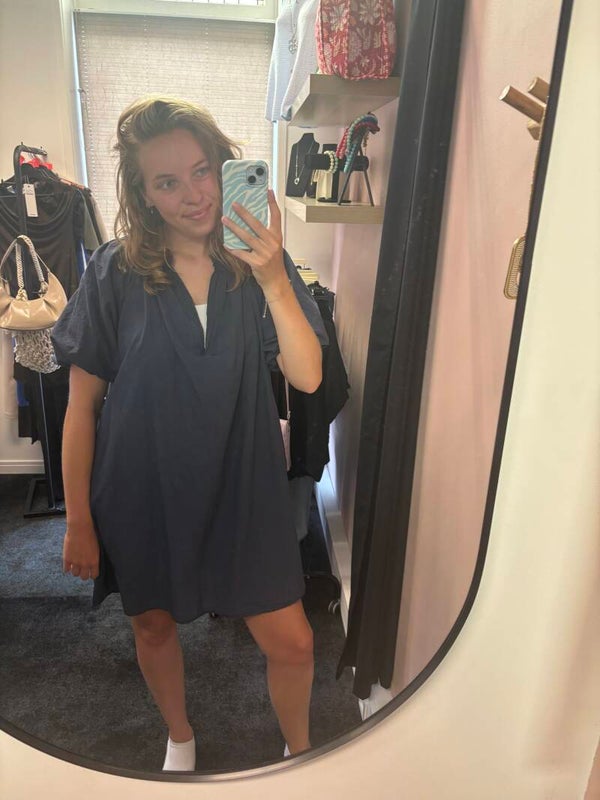 Blauw jurkje