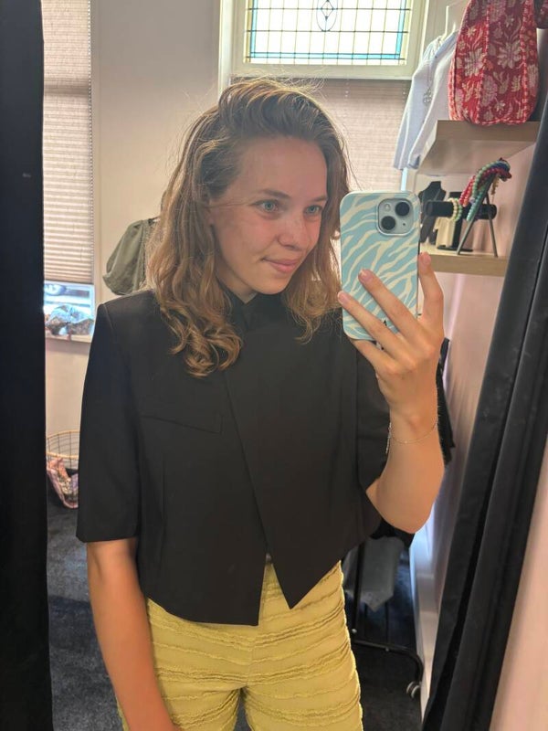 Zwarte blazer
