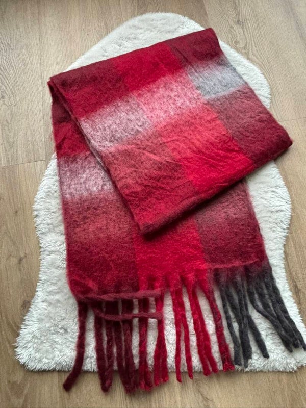 Rood zwarte sjaal