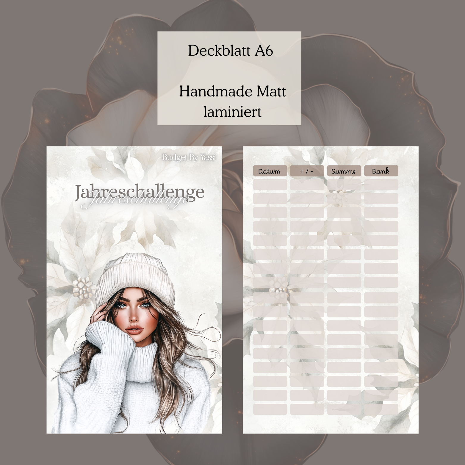 Deckblatt A6 Jahreschallenge