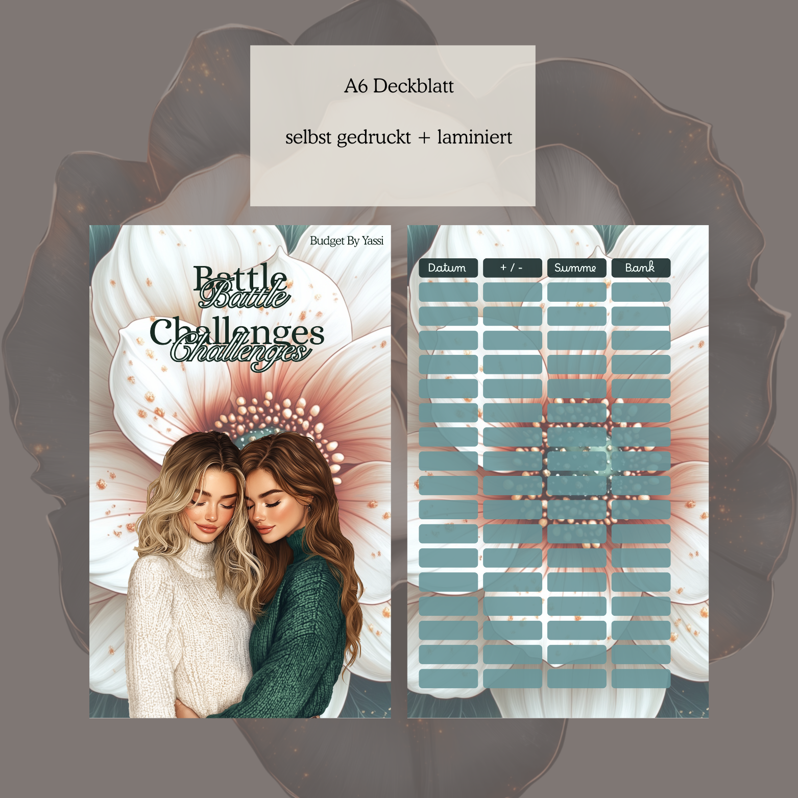 A6 Deckblatt Battle Challenges