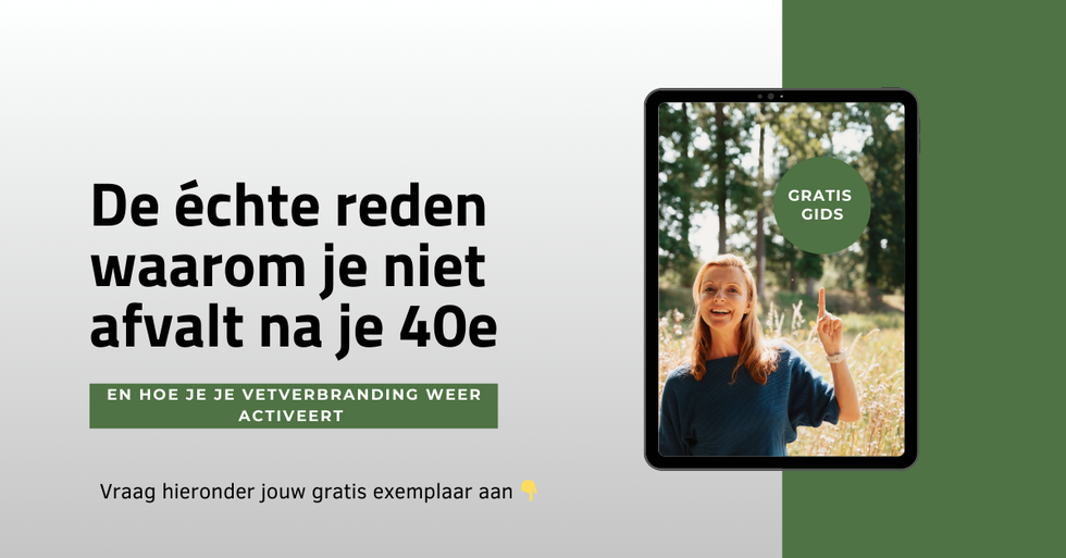 ebook afvallen na 40 en vetverbranding