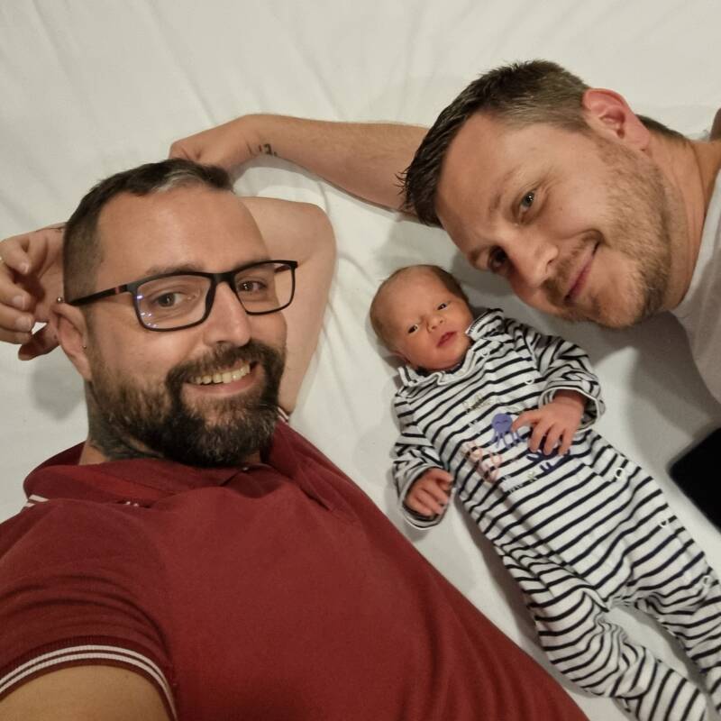 Rose, Loïc&Yann le jour de leur rencontre 11/2022