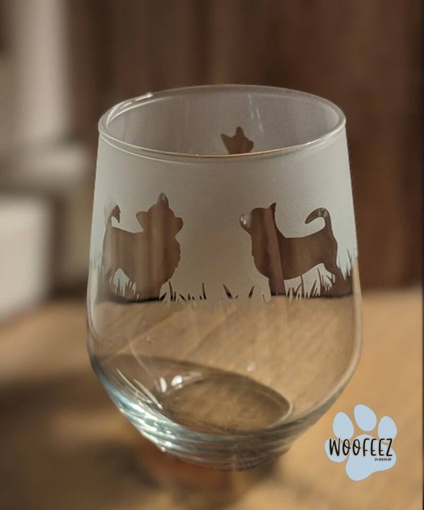 Limonade glas "chihuahua" gras