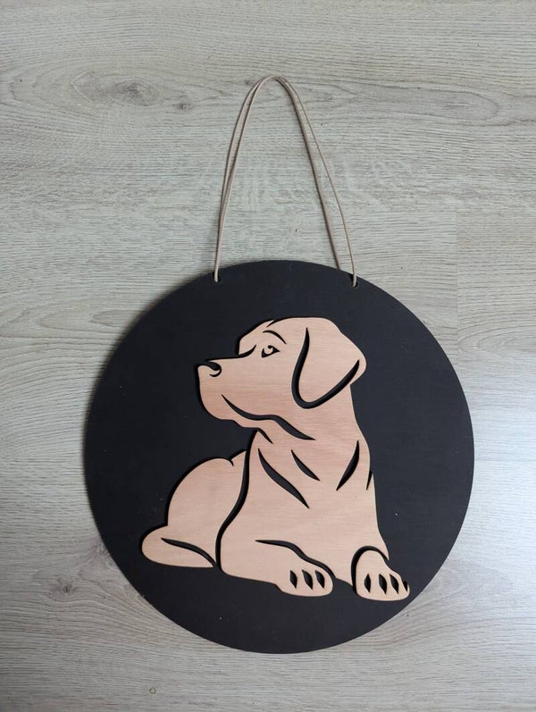 Wandbord LABRADOR +-30cm
