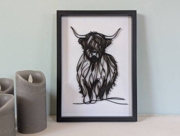 Portret-art "Schotse hooglander"