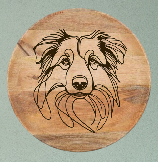 Bord "Australian Shepherd"