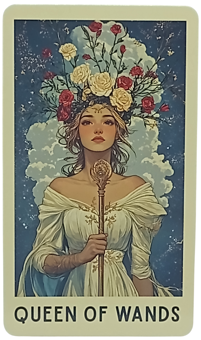wan-13-queen-of-wands-tarot-card-meaning
