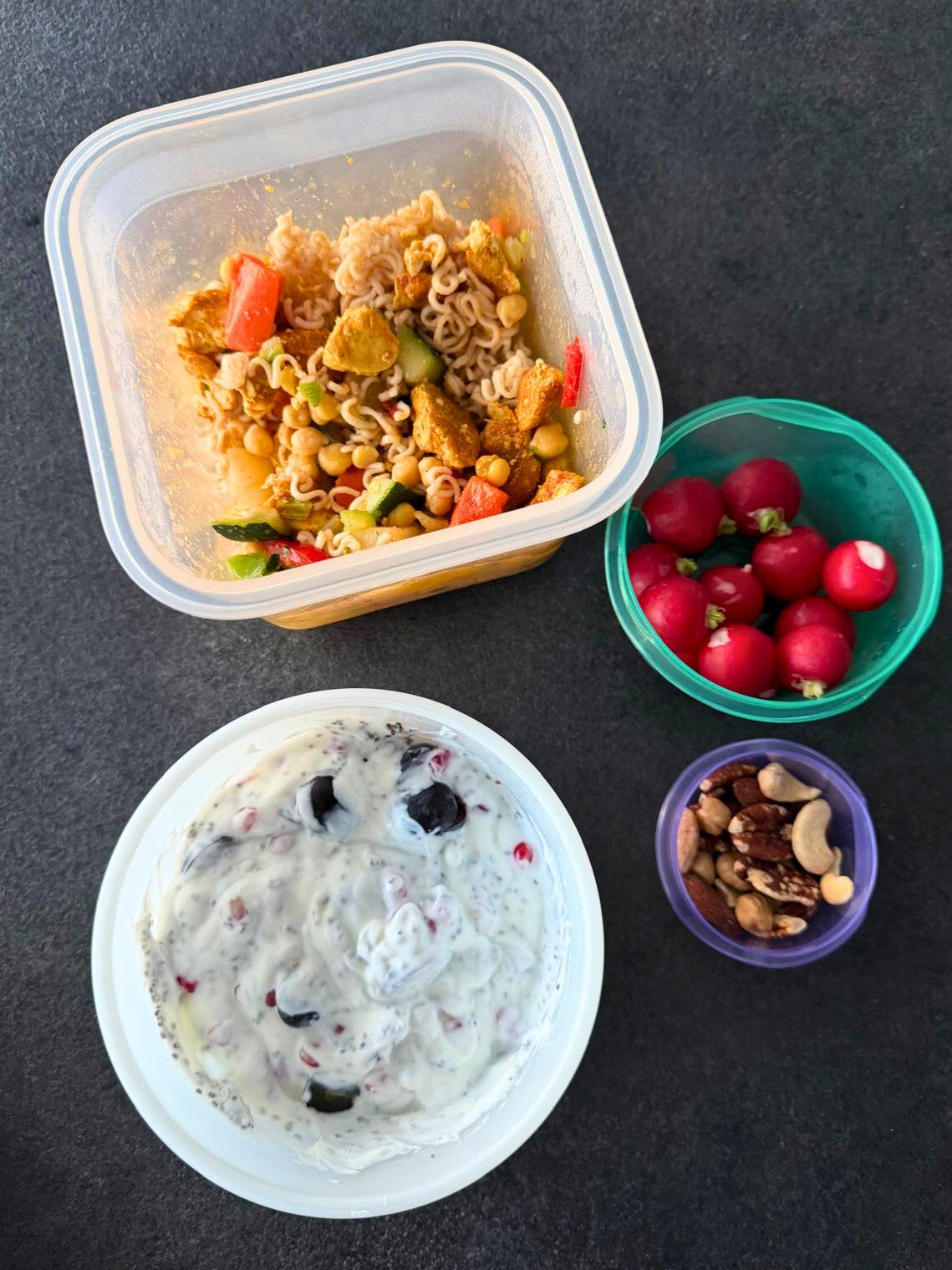 mealprep voor 1 dag