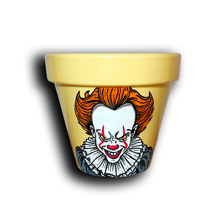“Maceta El Payaso de Derry”