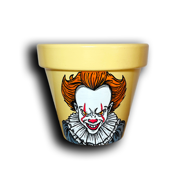 “Maceta El Payaso de Derry”