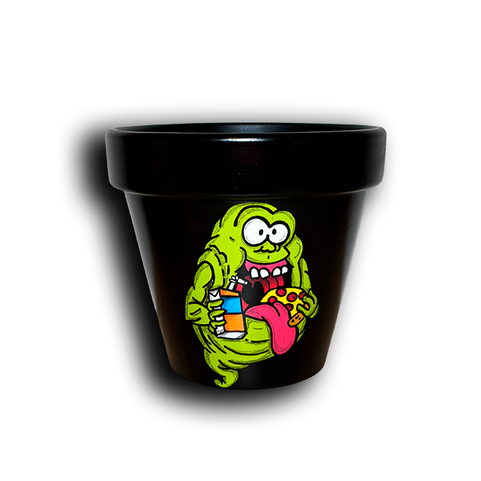 Maceta “Slimer Glotón”