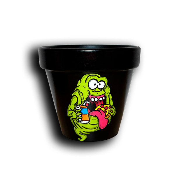 Maceta “Slimer Glotón”