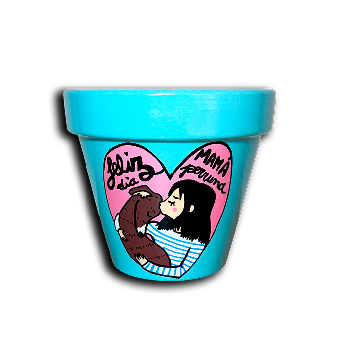 Maceta “Mamá Perruna”