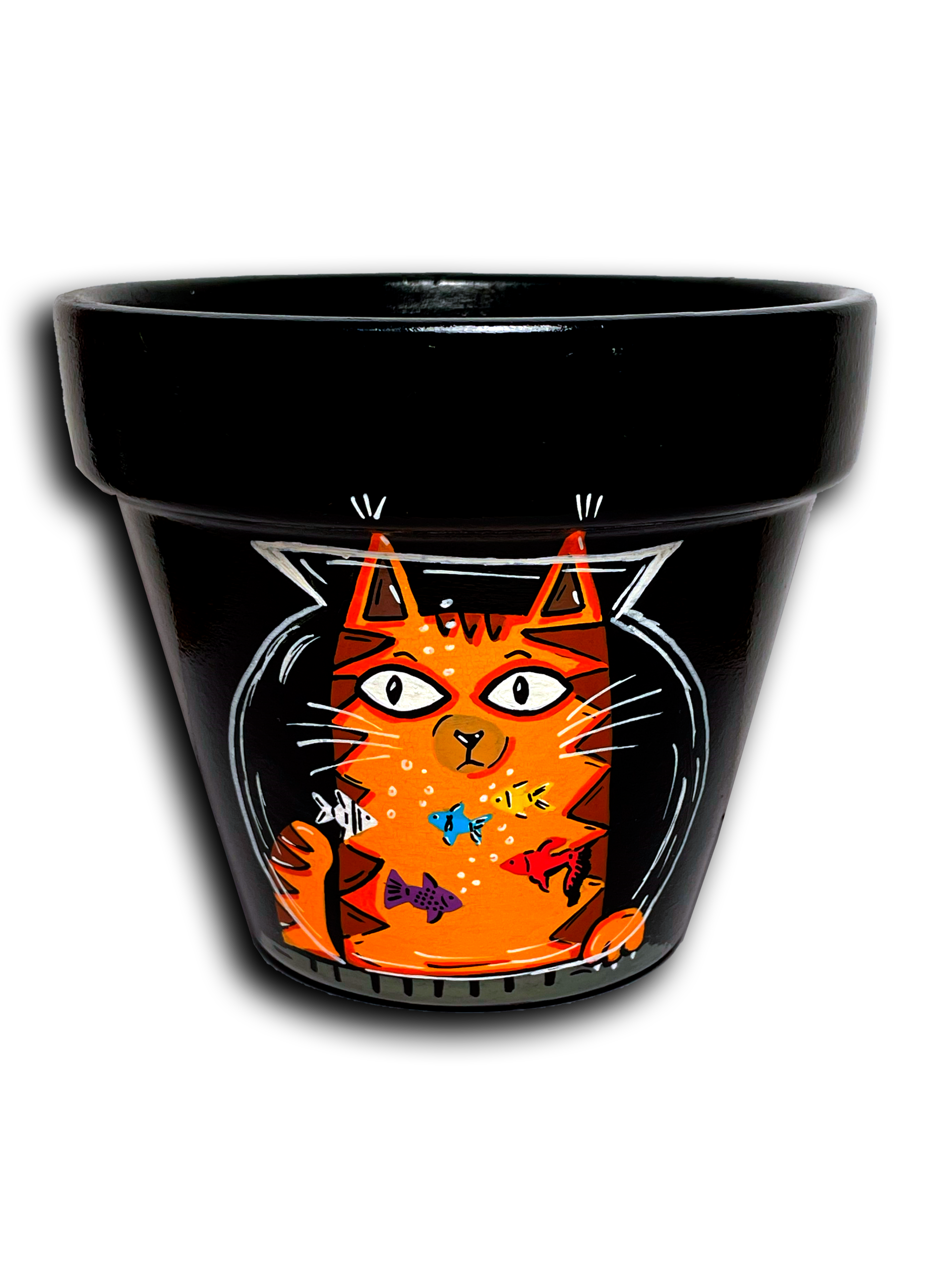 Maceta “Gato Pecera”