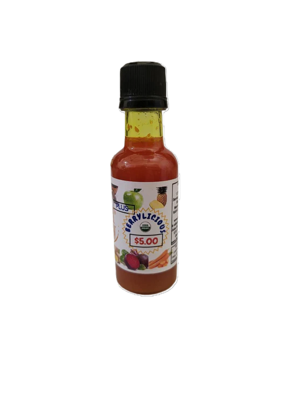 1.6 oz "Get Raw" Ginger-Turmeric Berrylicious Plus Shots