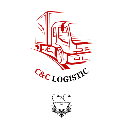 Brand C&C LOGISTC della società di servizi C&C Unlimited Services Group Sh.p.K.