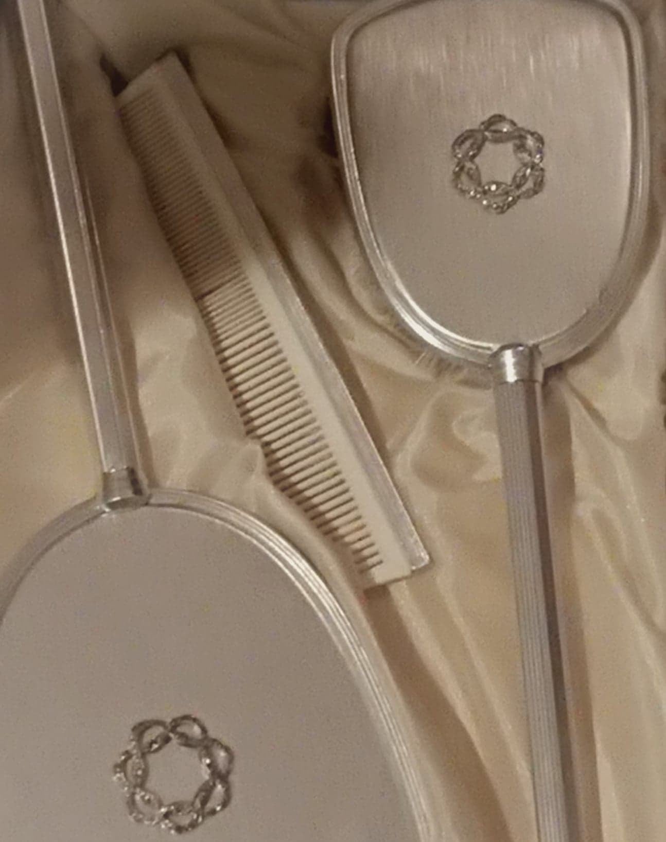 Vintage Handspiegel Setje "Aurora"