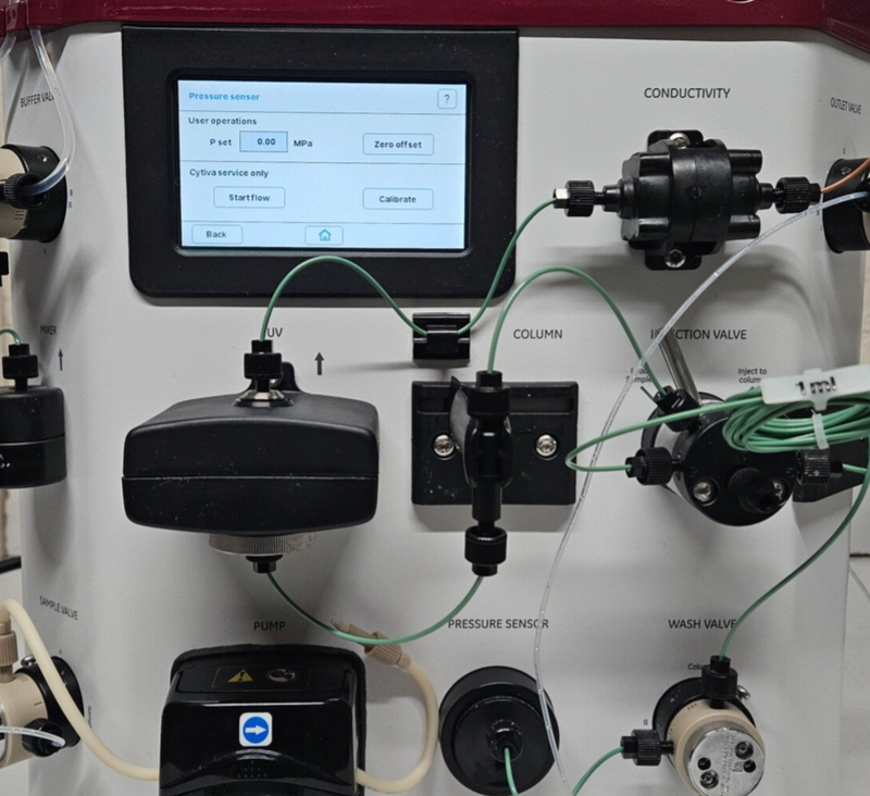Cytiva AKTA Start pressure calibration