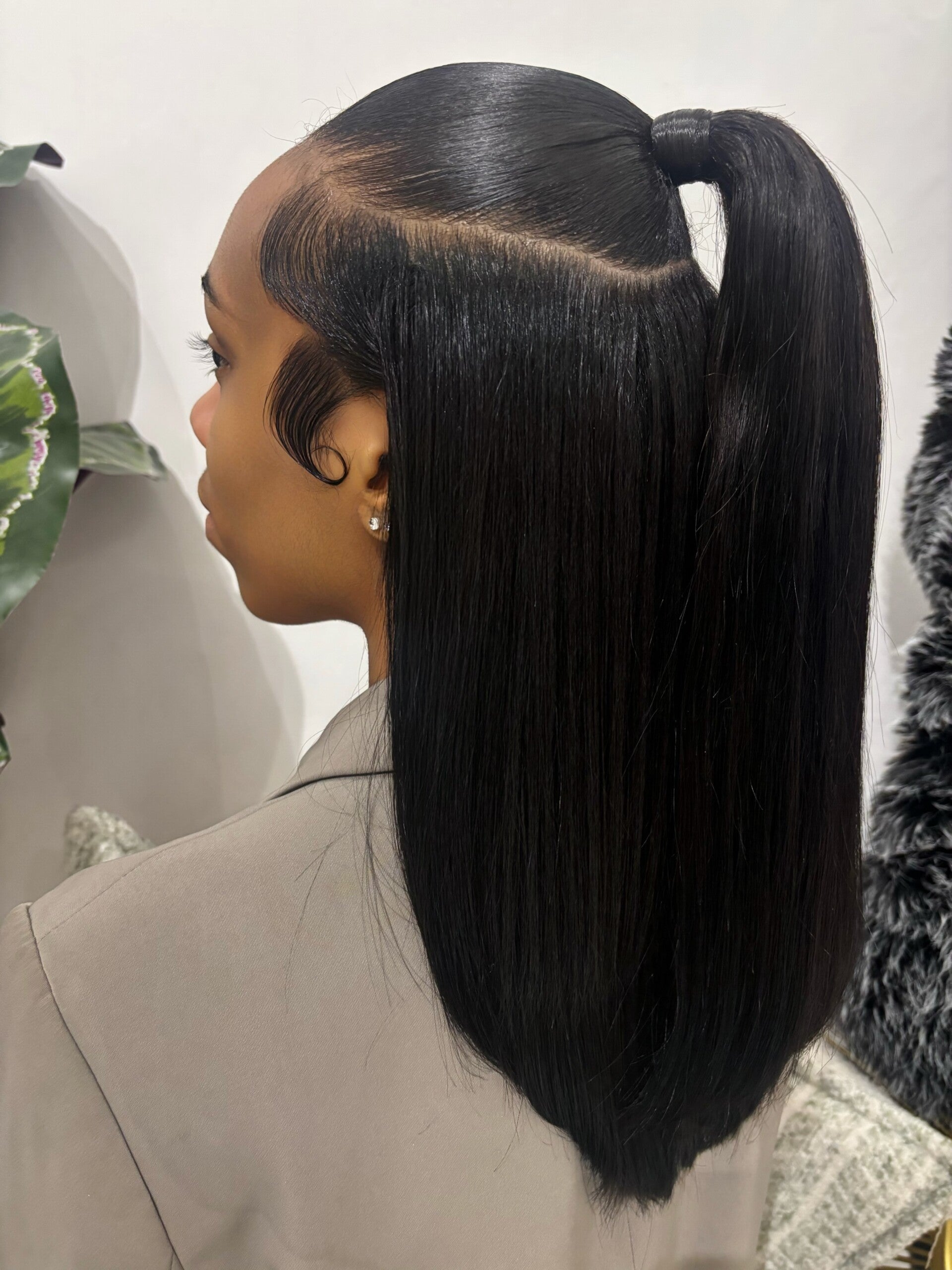 Professional ponytail styling for Afro hair EssenceIJN Oldbury Birmingham