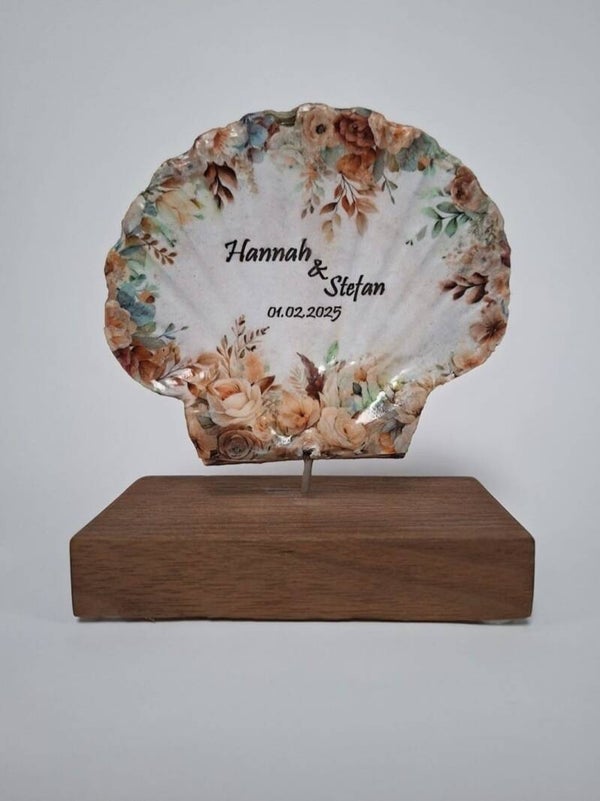 Gepersonaliseerde Huwelijksschelp