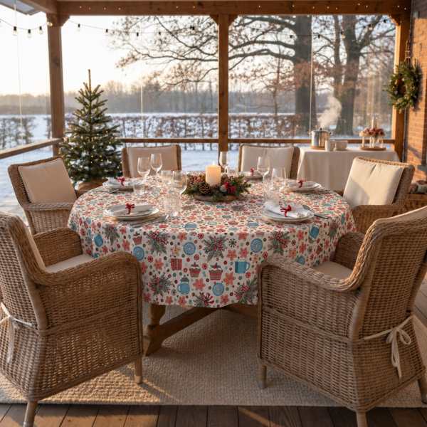 Gobelin - Hot Chocolate Kerstkleed Rond