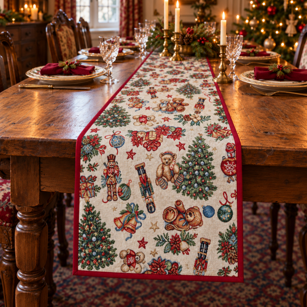 Gobelin - Nutcracker Kerst Tafelloper