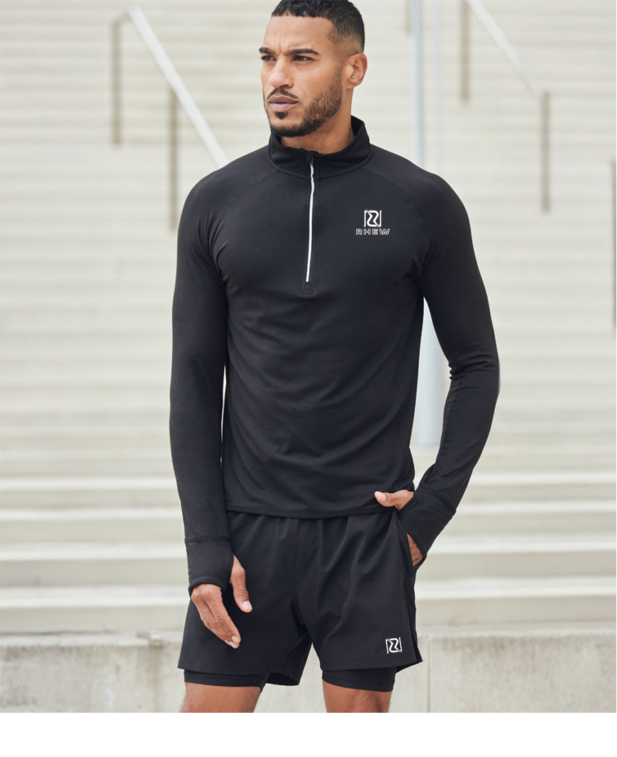 Quarter Zip - Performance top full sleeve