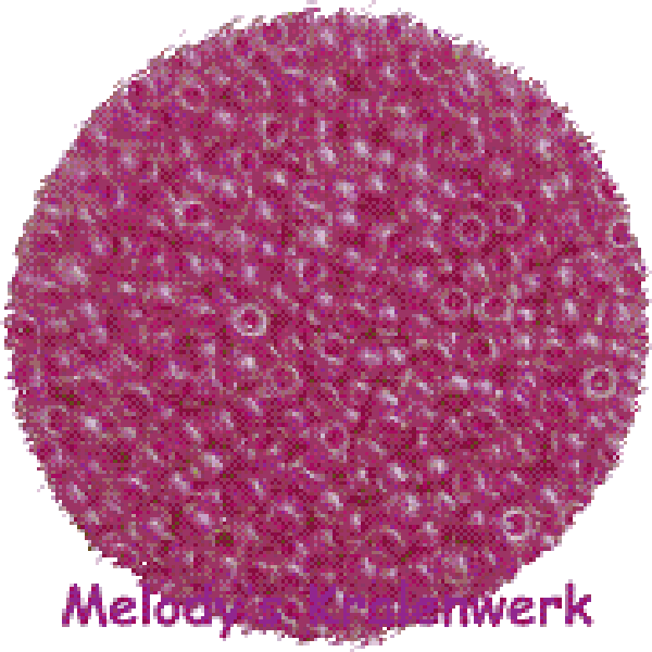 Kralen 9/0 CZ rocailles nr. 23 - ca 40 gram