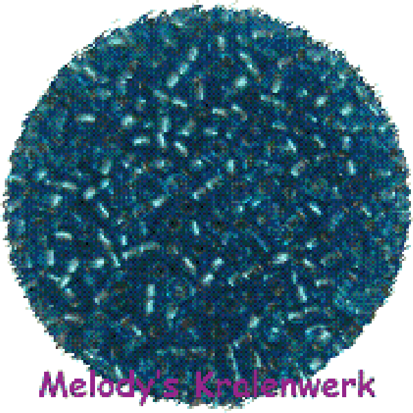 Kralen 9/0 CZ rocailles nr. 23B - ca 40 gram