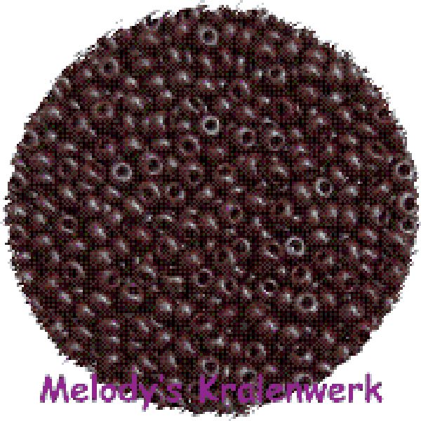 Kralen 9/0 CZ rocailles nr. 46P - ca 40 gram