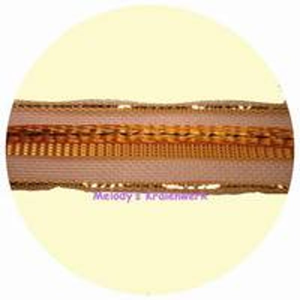 Goud rosetband 15 mm