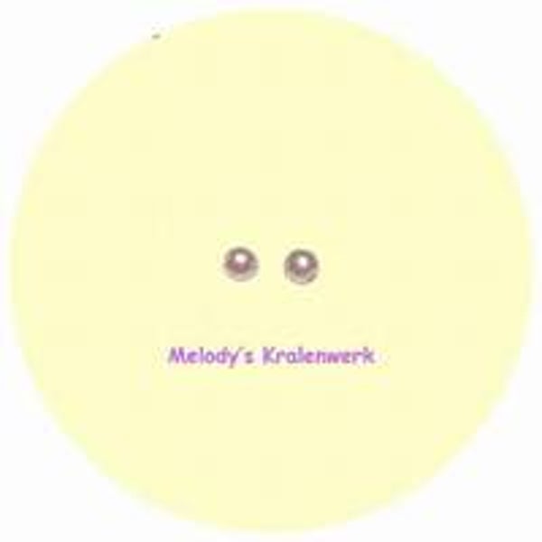 Witte glazen parels 3 mm - ca 150 st