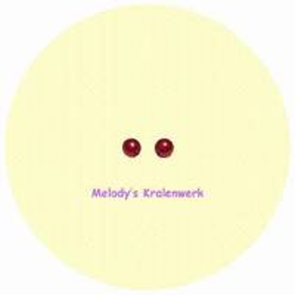 Donker rode glazen parels 3 mm - ca 150 st